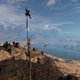 A very high vantage spot in Assassin’s Creed Origins, a game that was in development while at least three other Assassin’s Creeds were also being built.